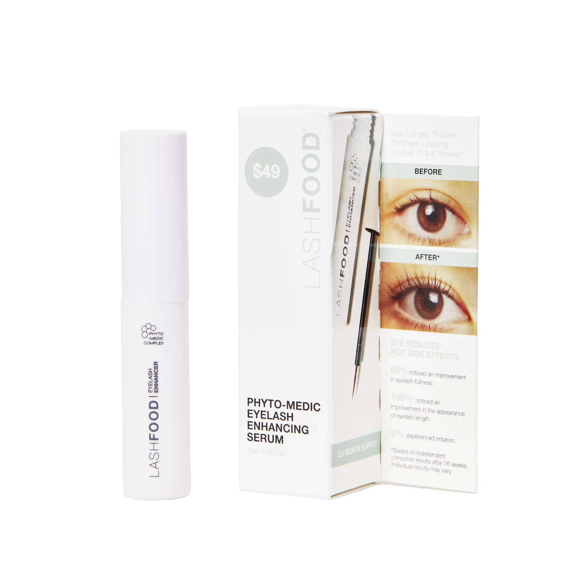 LASHFOOD Phyto-Medic Eyelash Enhancing Serum, 2 ml
