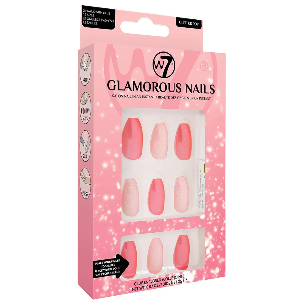 W7 Glamorous Nails Glitter Pop – Beauty Outlet