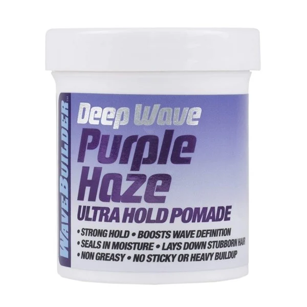 WaveBuilder Deep Wave Purple Haze Ultra Hold Pomade 3oz