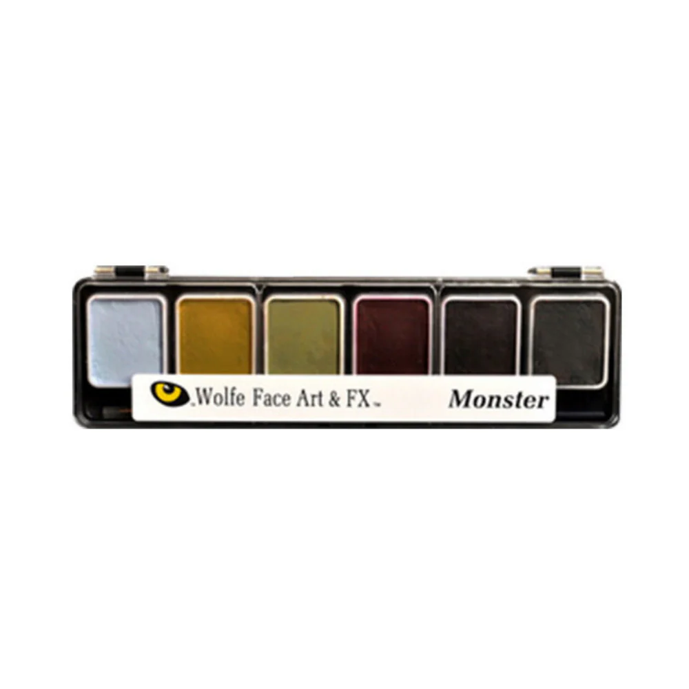 Wolfe Hydrocolor 6 Color Palette Monster
